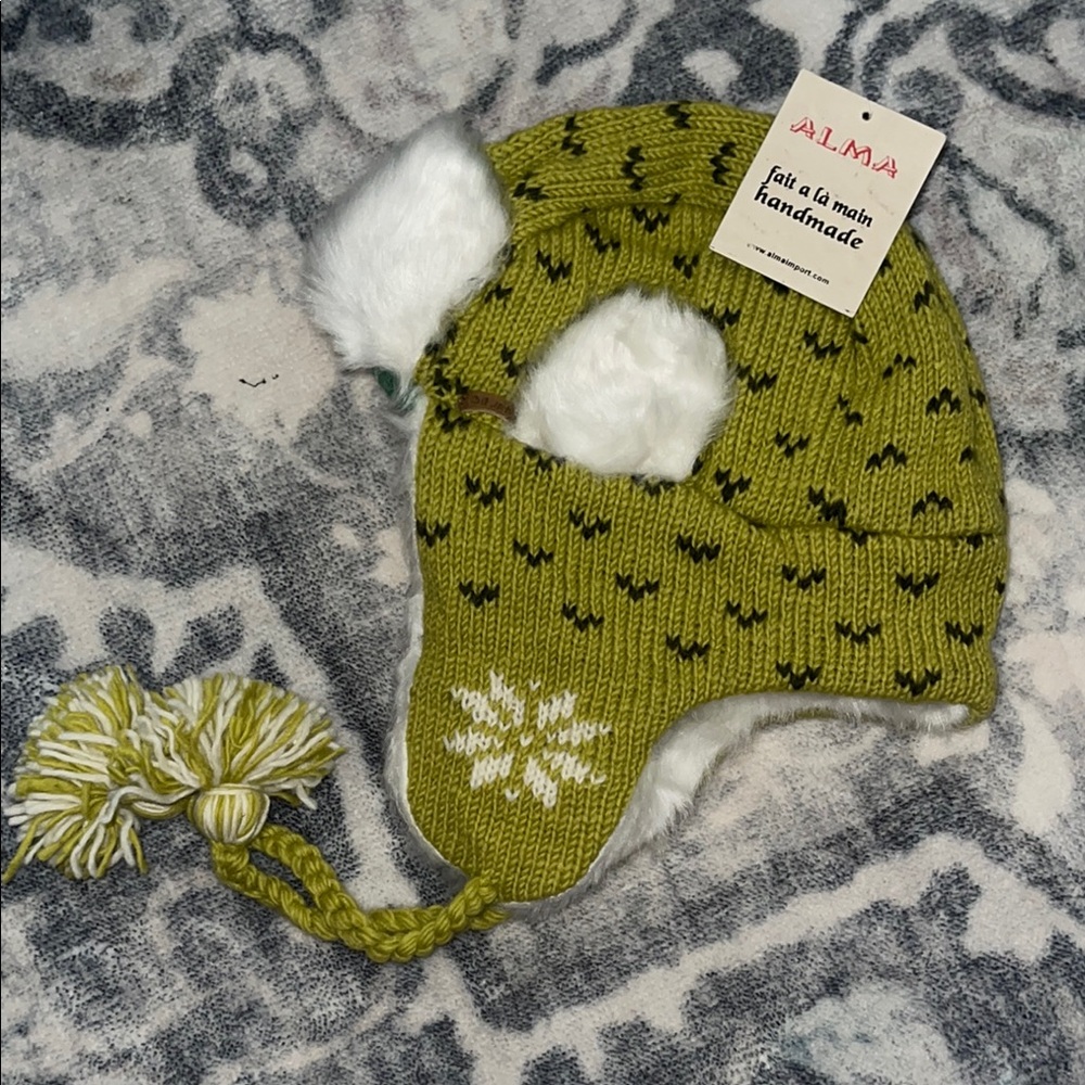 Alma import wool hand made hat